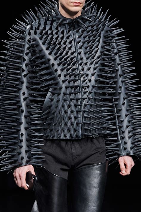 balenciaga spiked jacket.